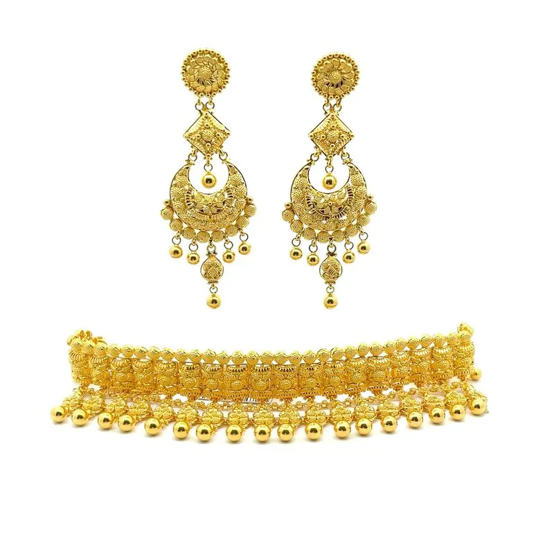 22k Calcutta Radiance Gold Choker
