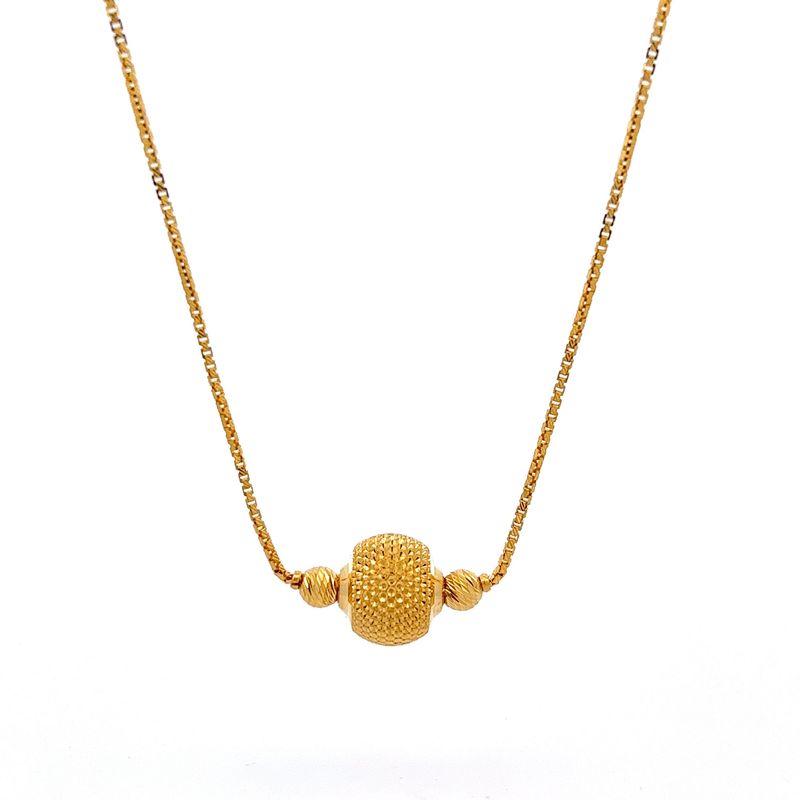 22k Rajkot Royale Gold Necklace 
