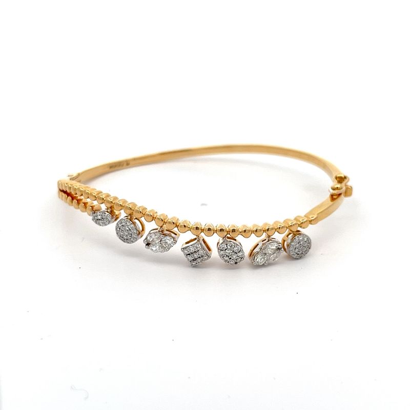 Diamond Cascade Bangle