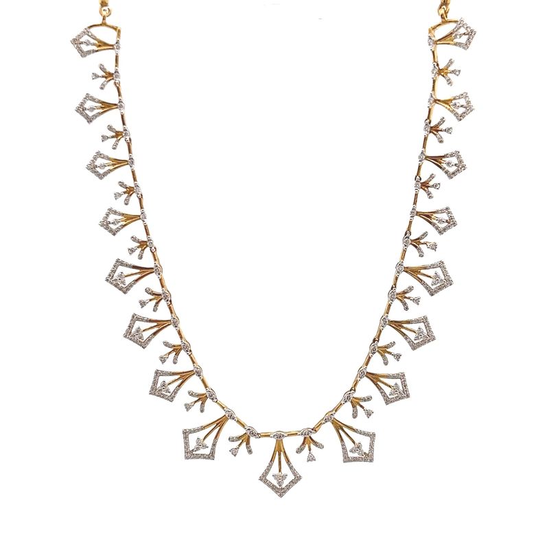Swift Elegance Diamond Necklace