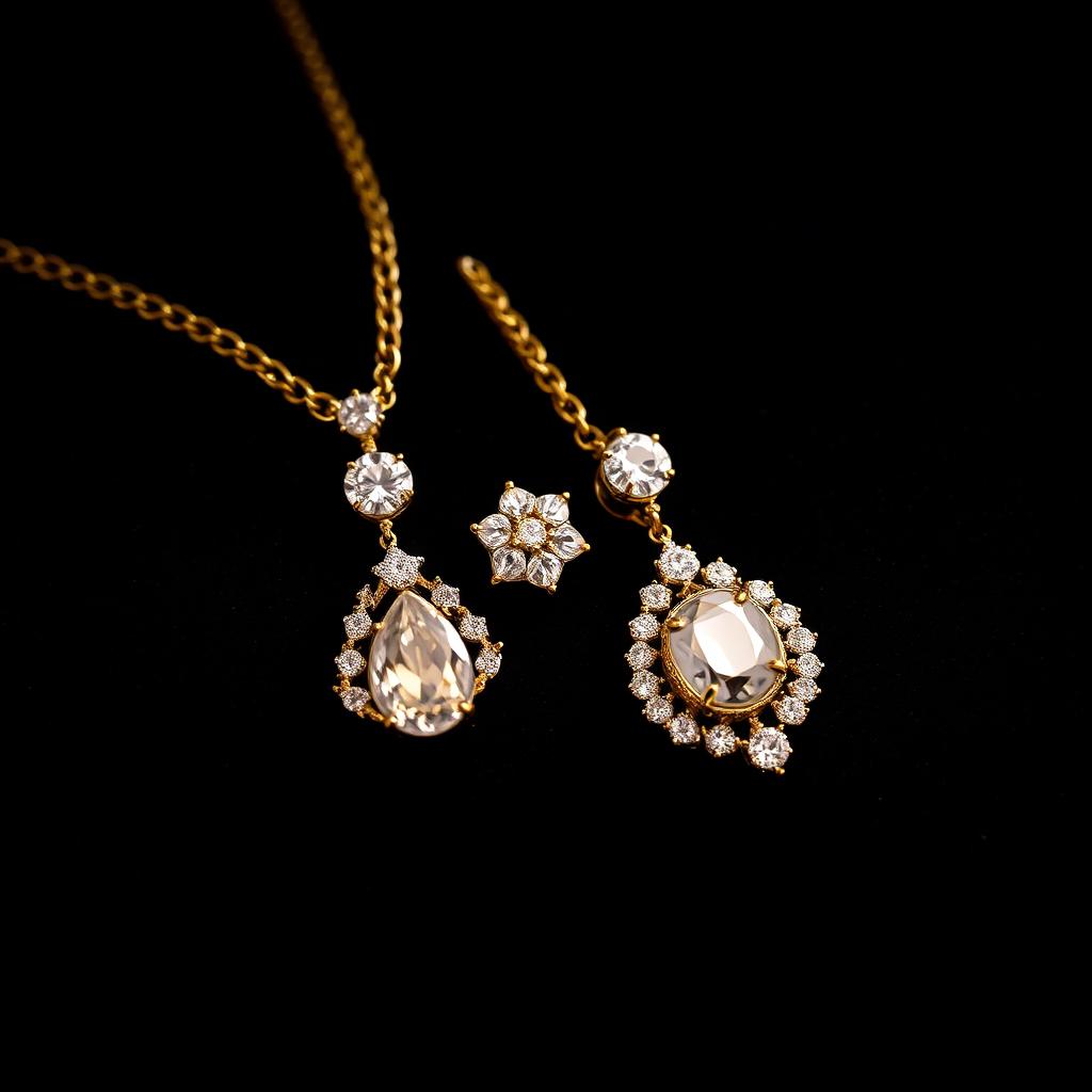 18k Gold Emerald Pendant with Diamond Halo